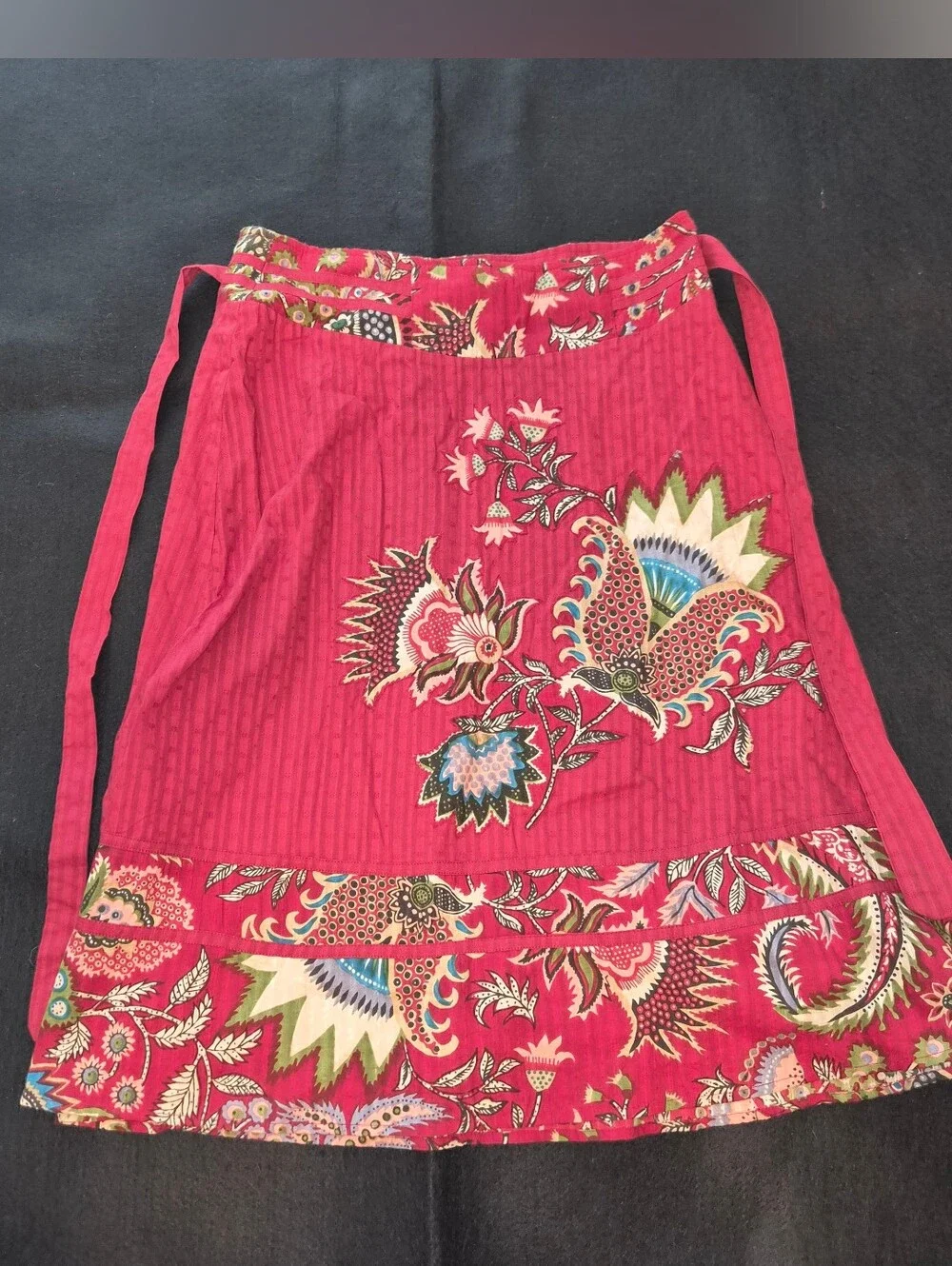 The Territory Ahead Floral Wrap Skirt – Women's Size 4 – 100% Cotton